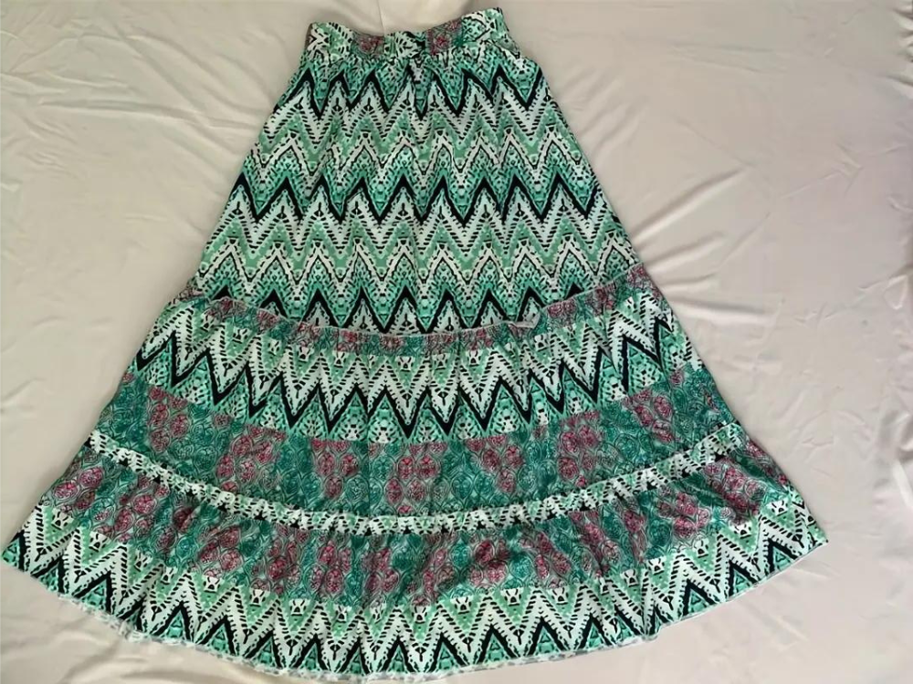 Jupe maxi imprimée élégante pour femmes