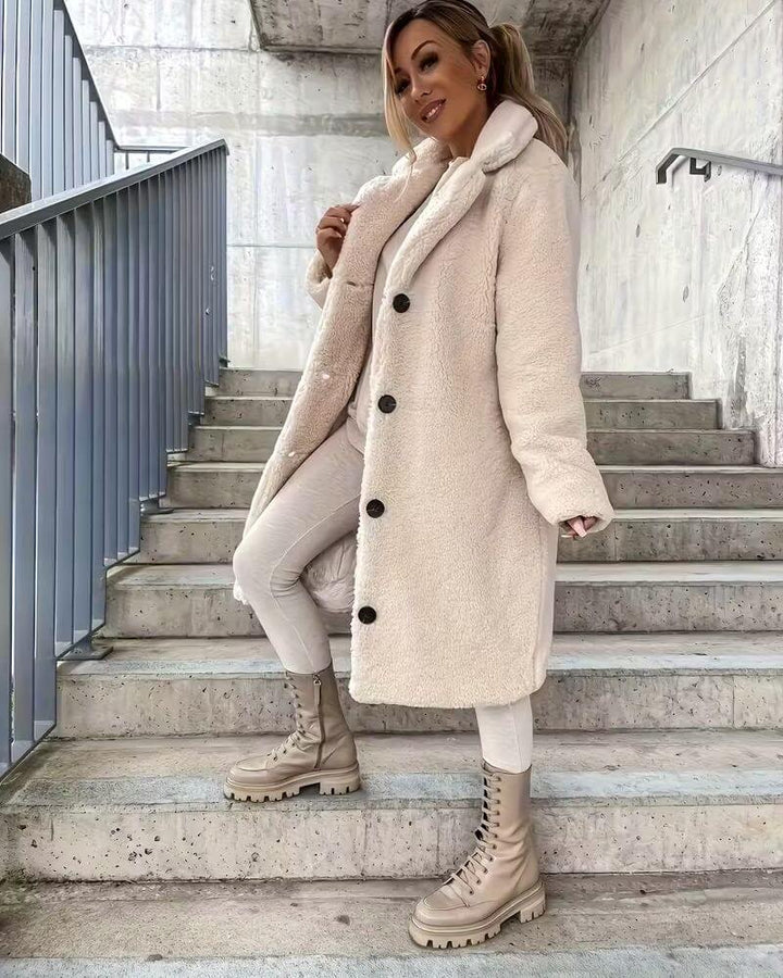 Emma | Manteau en peluche élégant pour femmes