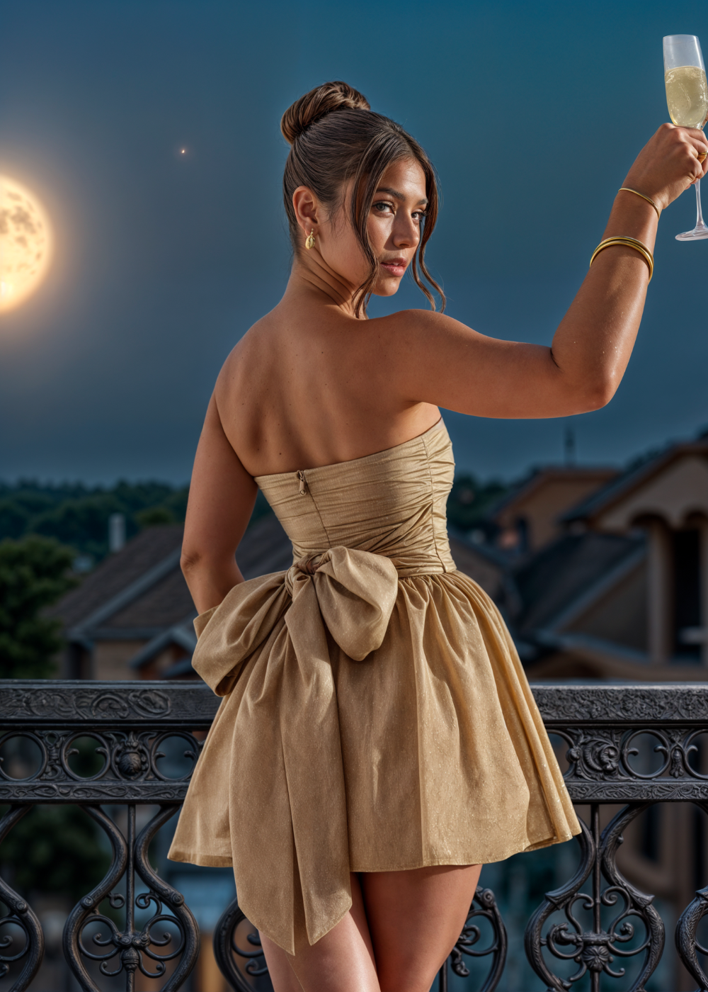 Lila | Robe mini en sequins