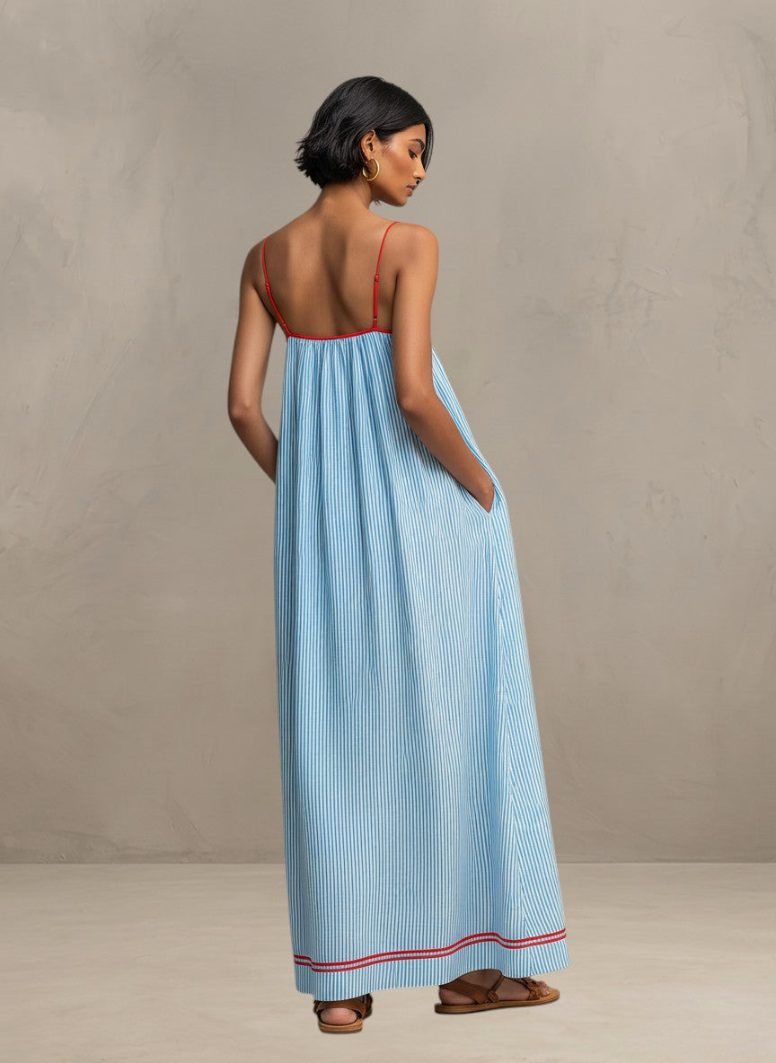Janne | Robe Maxi d'Été