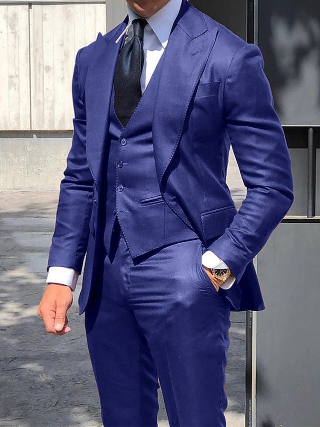 Costume de Mariage Slim Fit Moderne pour Hommes | 3 Pièces