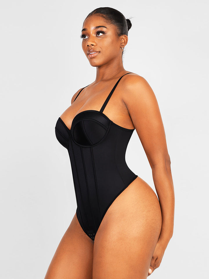 Shapewear Corset Tanga Réducteur de Ventre