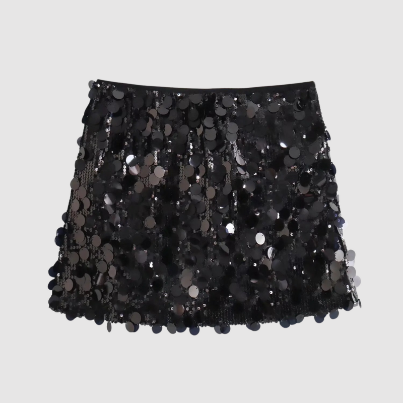 Matilda | Mini-jupe à paillettes glamour