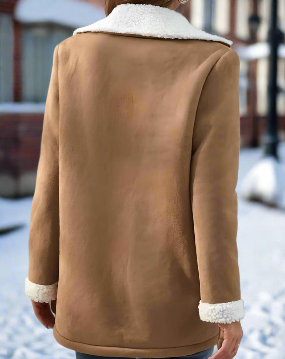 Manteau d'hiver élégant, chaud et stylé pour femmes