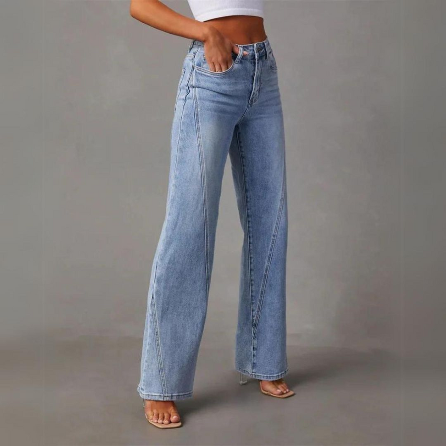 Paula | Jeans Taille Haute Femme à la mode