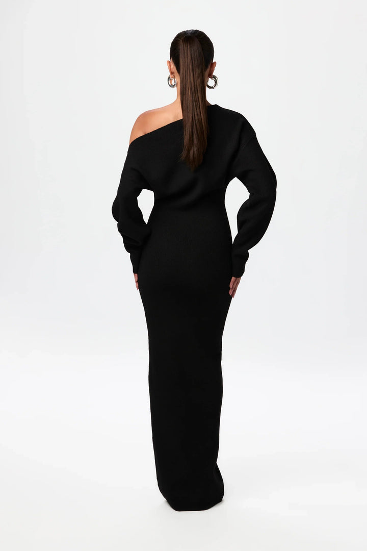 MAYLORA™ | Robe maxi sans manches en tricot