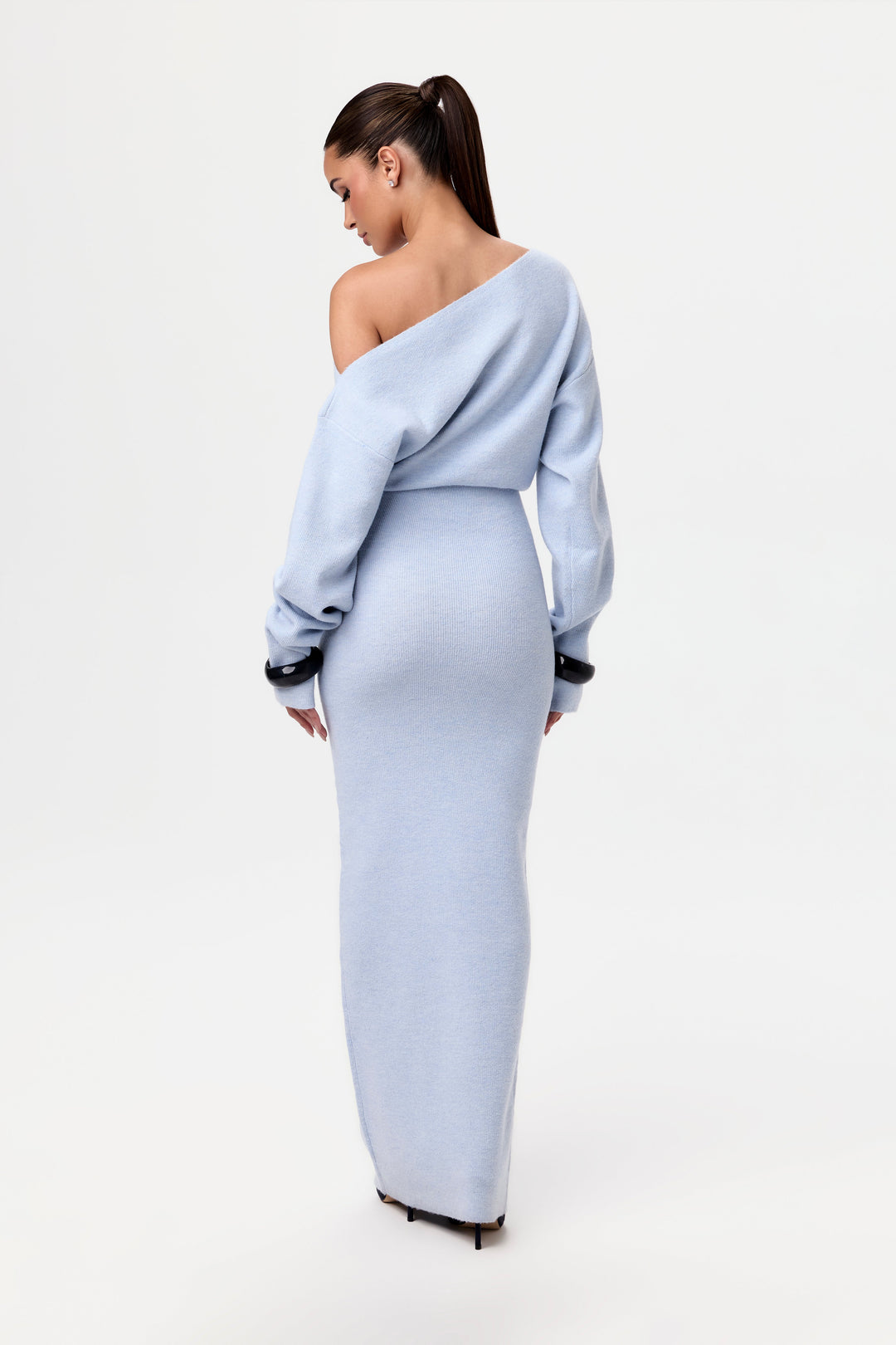 MAYLORA™ | Robe maxi sans manches en tricot