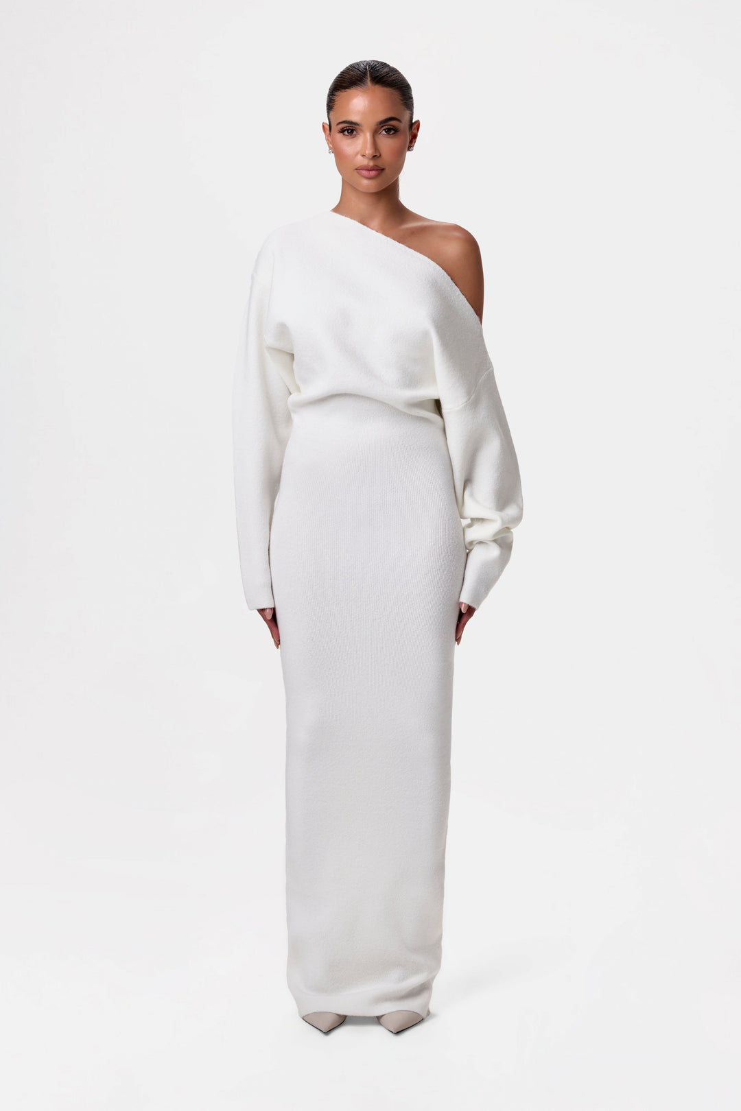 MAYLORA™ | Robe maxi sans manches en tricot