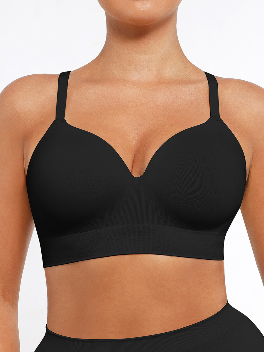 Soutien-gorge push-up confortable sans armatures pour tous les jours