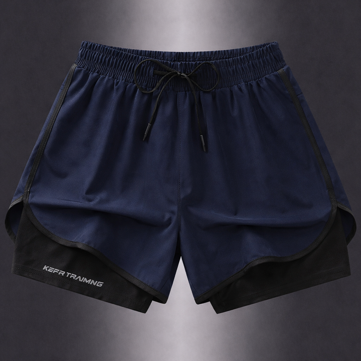 Shorts de sport géométriques pour femmes – Stylés et respirants pour le fitness et la course