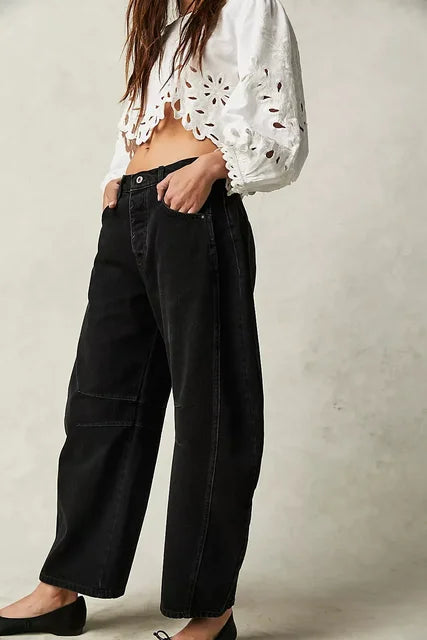 Jeans Légers Décontractés pour Femmes | Taille Basse