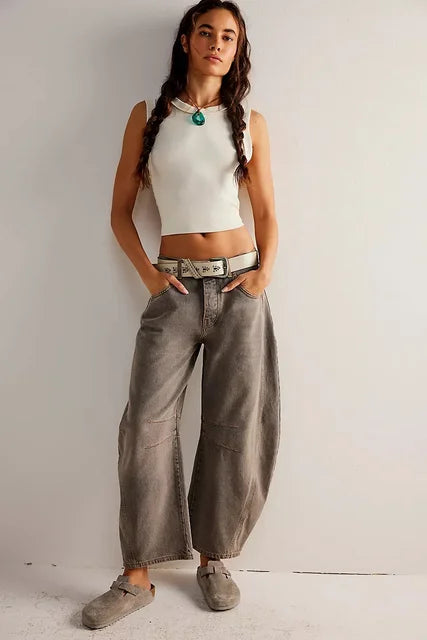Jeans Légers Décontractés pour Femmes | Taille Basse