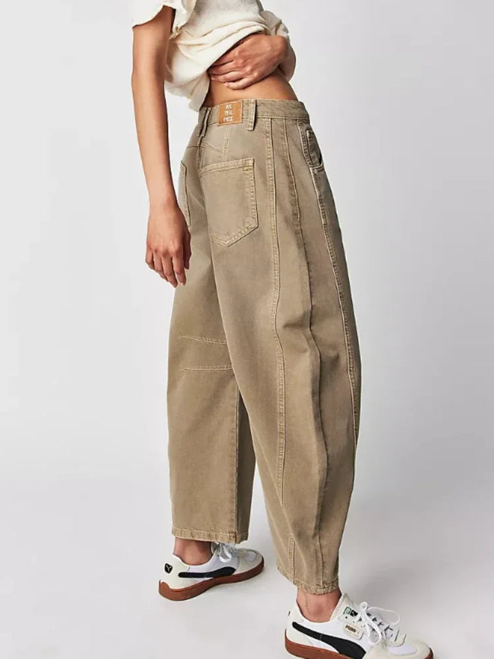 Jeans Légers Décontractés pour Femmes | Taille Basse