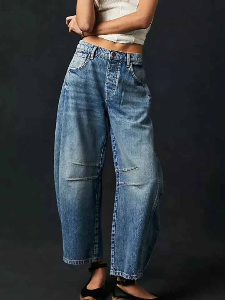 Jeans Légers Décontractés pour Femmes | Taille Basse
