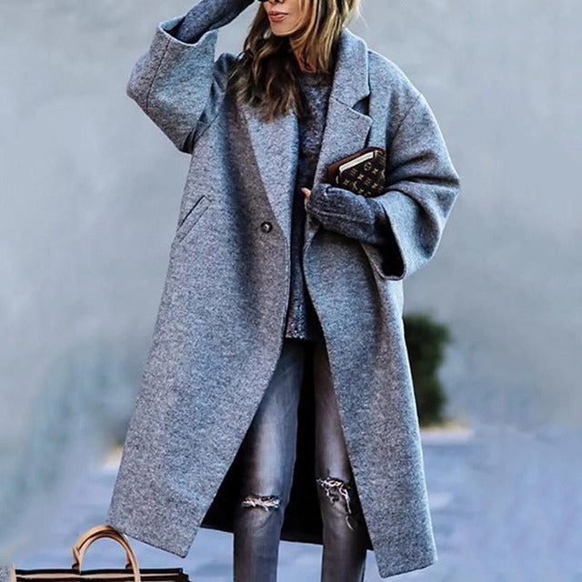 Manteau long élégant pour femmes