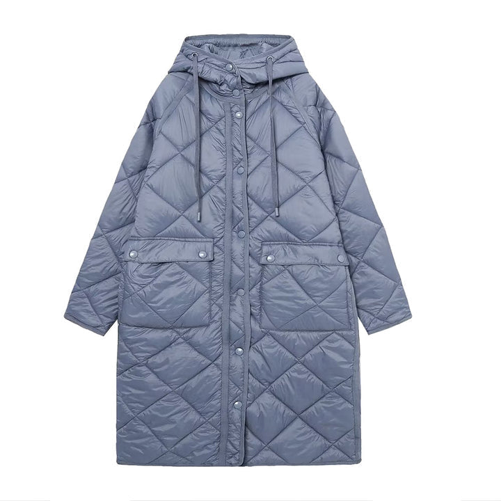 Indra - manteau matelassé femme avec capuche