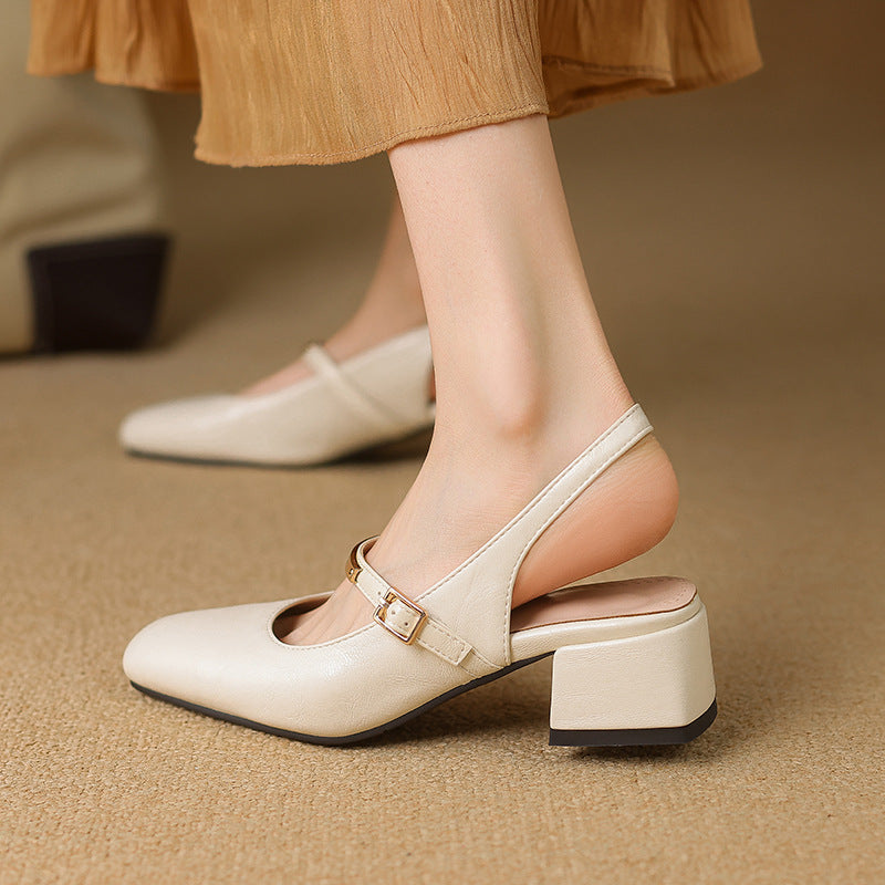 Chaussures Dirndl Mary Jane Classiques Pour Femmes | Talon Bloc Moyen