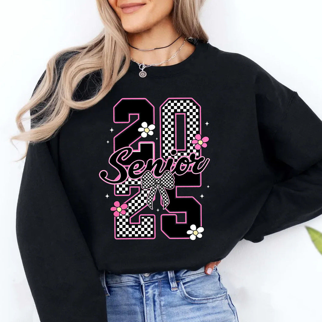 Sweatshirt pour femmes avec un design inspirant de l'année de promotion
