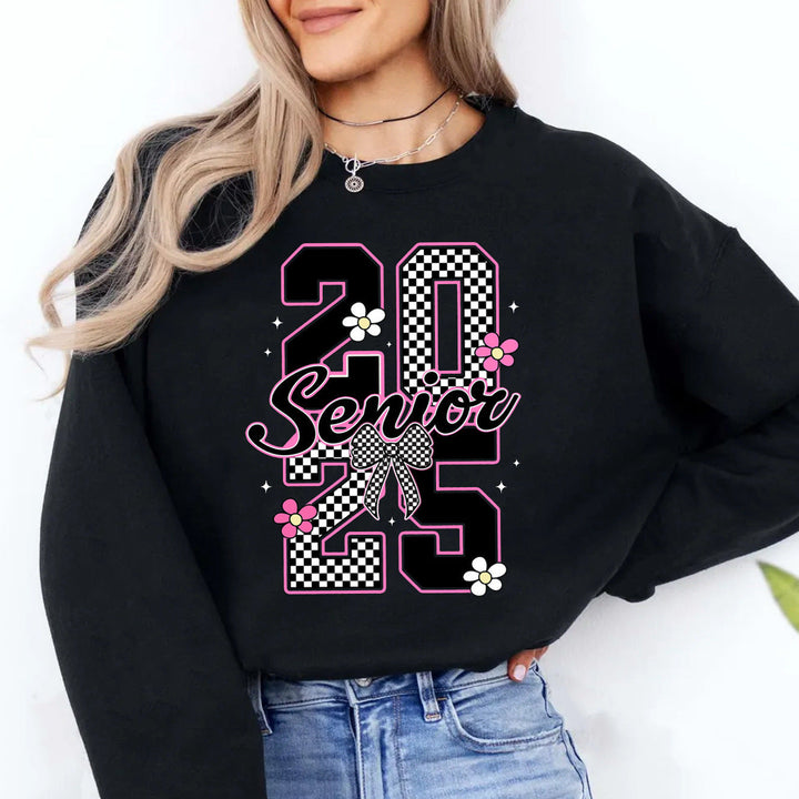 Sweatshirt pour femmes avec un design inspirant de l'année de promotion