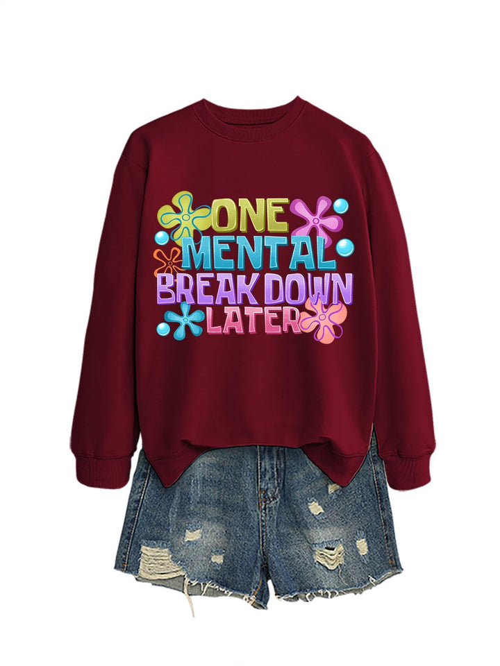 Sweat-shirt pour femmes avec impression créative