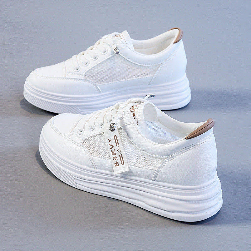 Baskets confortables pour femmes avec tige en mesh respirant et design flexible