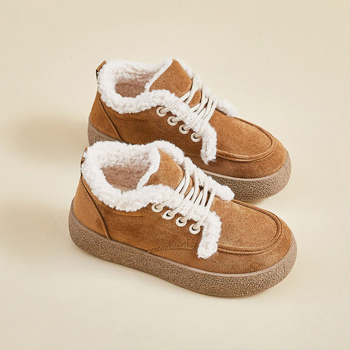 Baskets pour femmes avec doublure douce et semelle amortissante