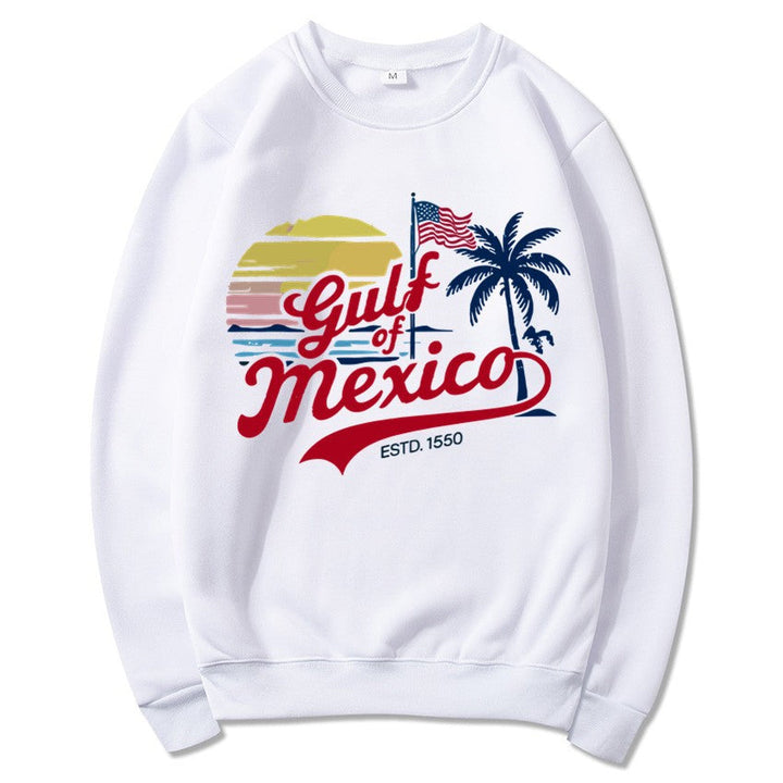 Sweat-shirt pour femmes avec design graphique inspirant et coupe décontractée