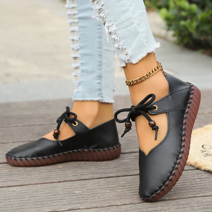 Chaussures Dirndl Retro pour Femmes | Bout Rond