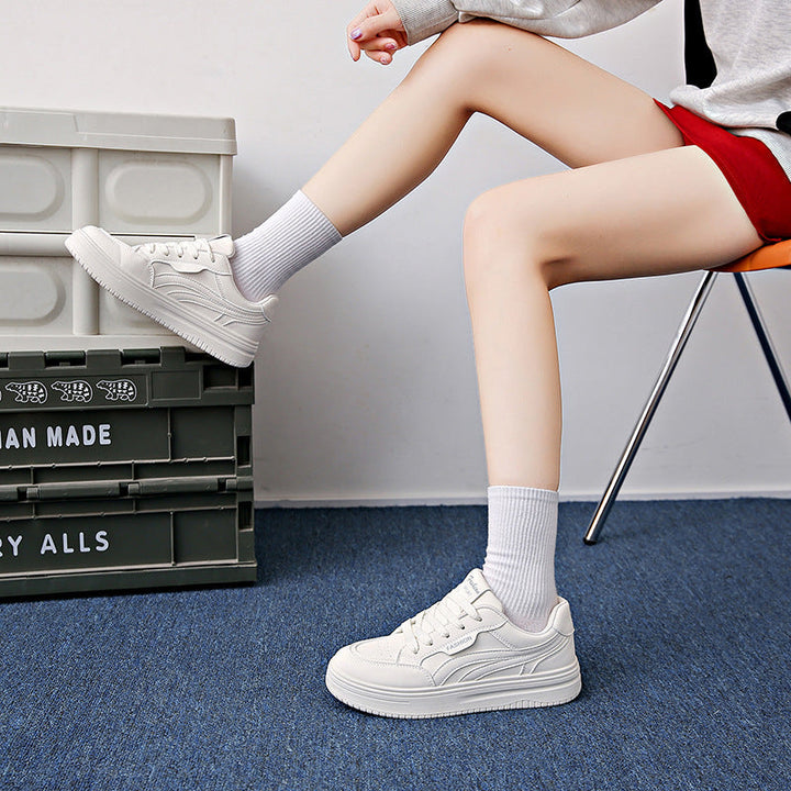 Baskets de loisirs tendance pour femmes avec semelle amortissante