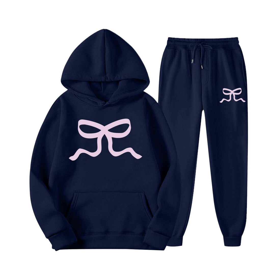 Ensemble décontracté de sweat à capuche et de pantalon de jogging pour femmes
