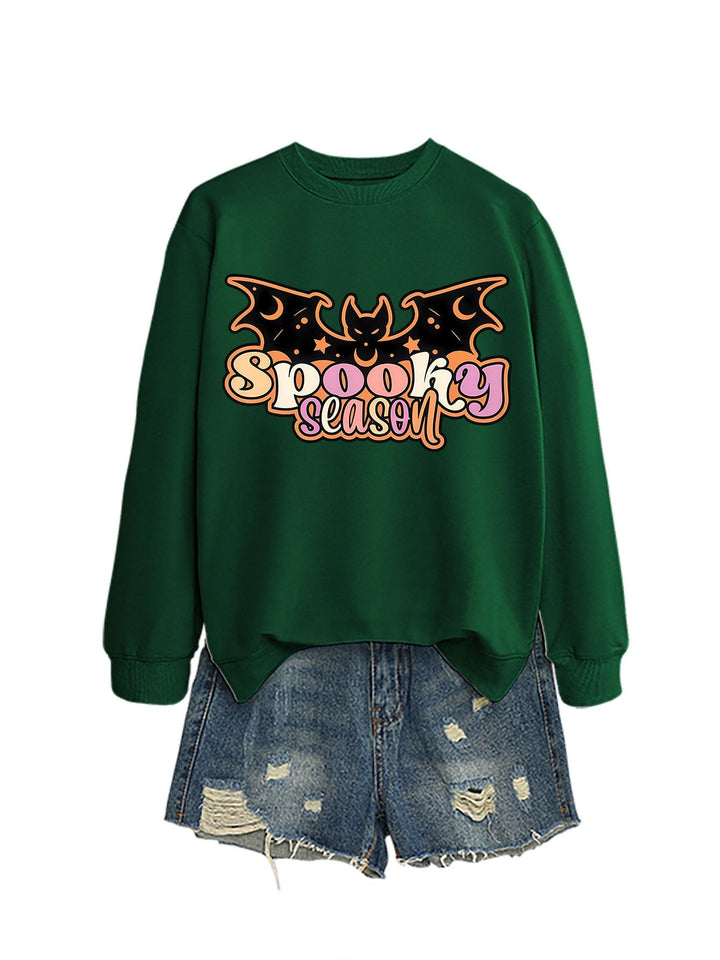 Sweatshirt pour femmes avec motif Halloween créatif