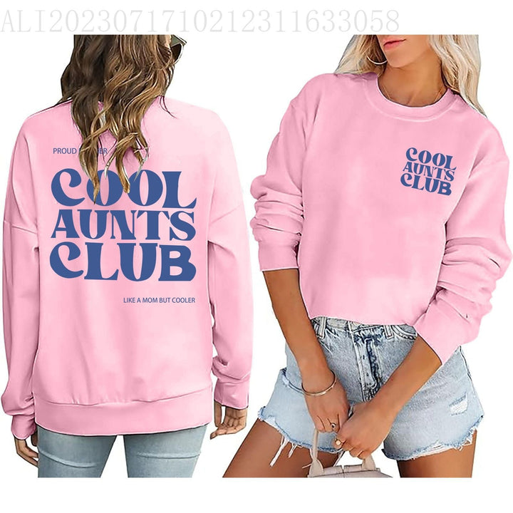 Sweat-shirt pour femmes avec un motif de club cool