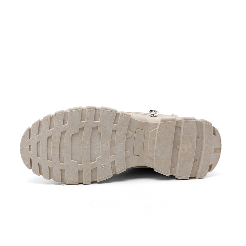 Baskets Chunky pour femmes avec accent brillant à la mode et design robuste