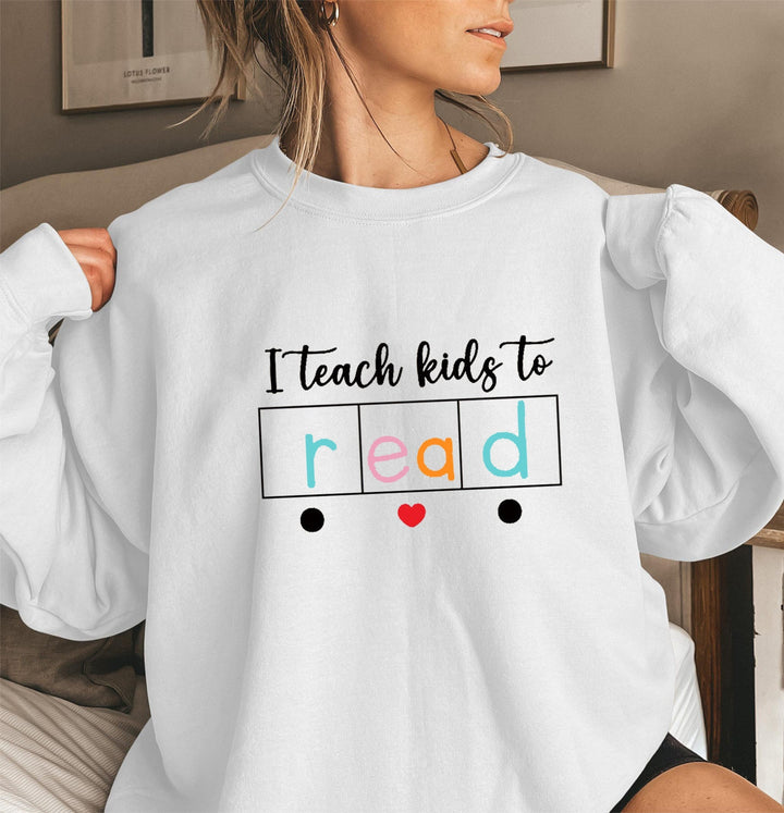 Sweatshirt pour femmes avec motif éducatif créatif
