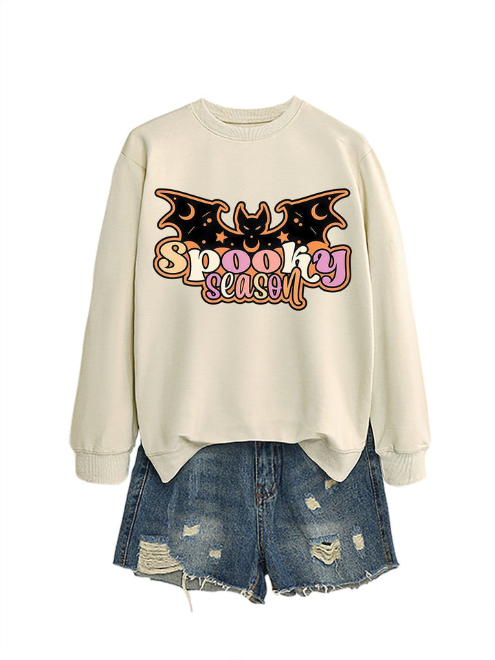 Sweatshirt pour femmes avec motif Halloween créatif