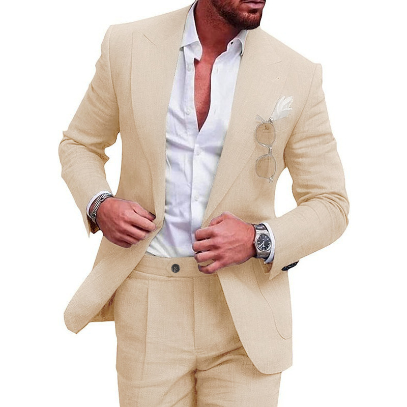 Costume de Mariage pour Homme | Jaune