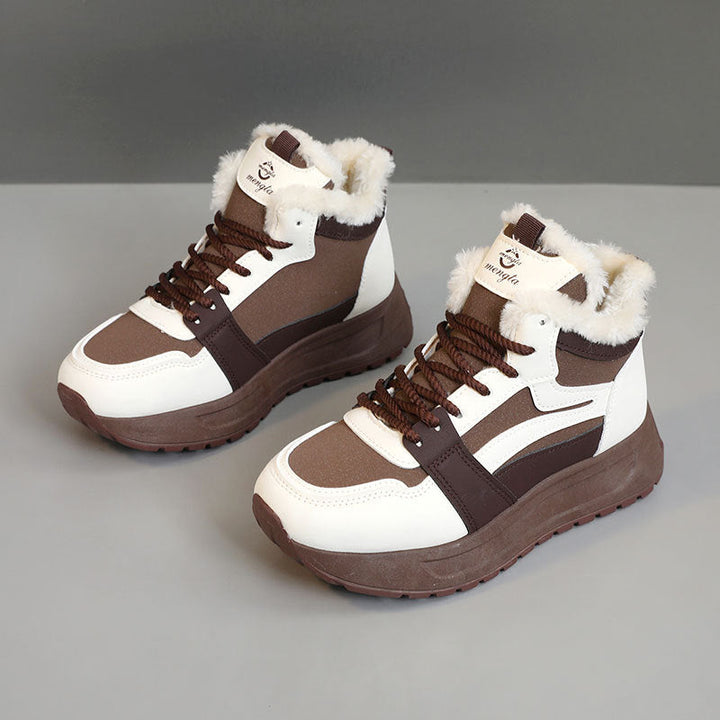 Bottes de neige pour femmes de haute qualité avec doublure chaude et semelle antidérapante