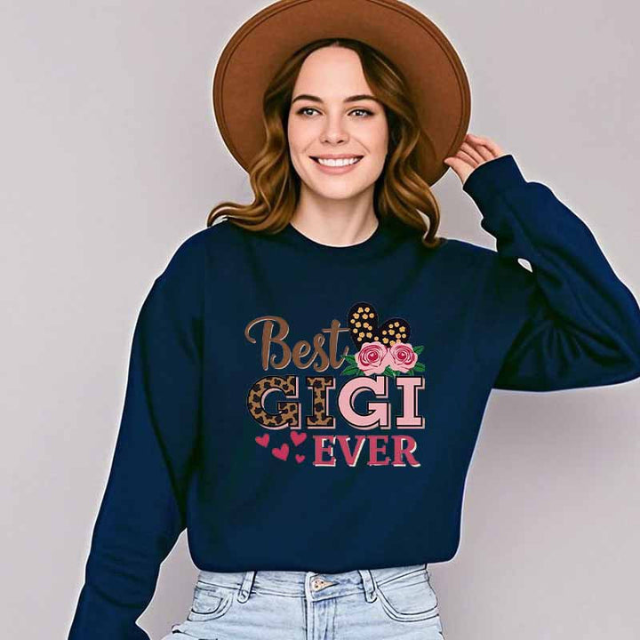 Sweatshirt pour femmes avec motif créatif Gigi