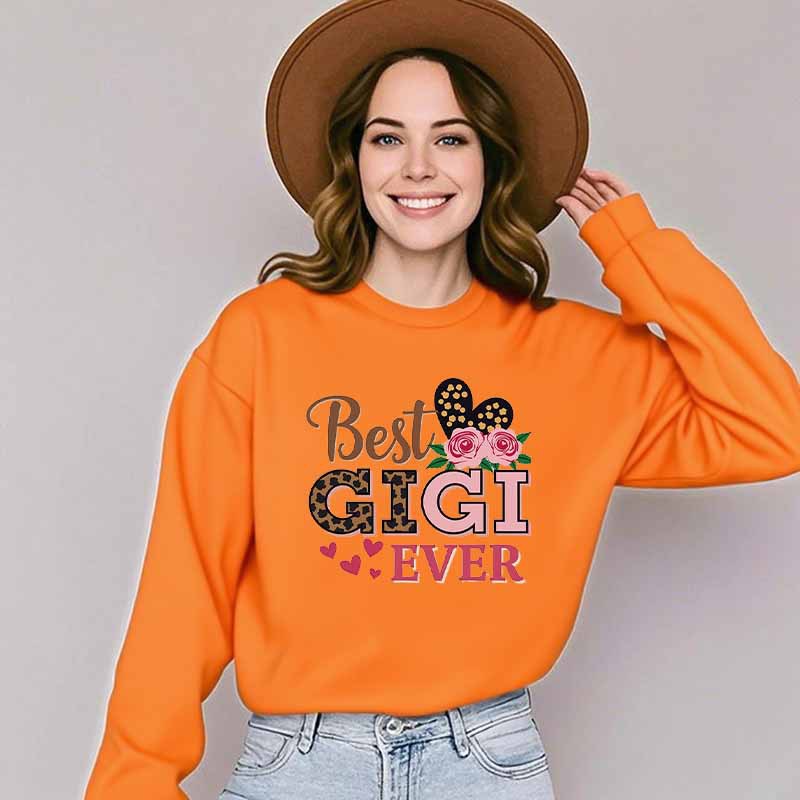 Sweatshirt pour femmes avec motif créatif Gigi