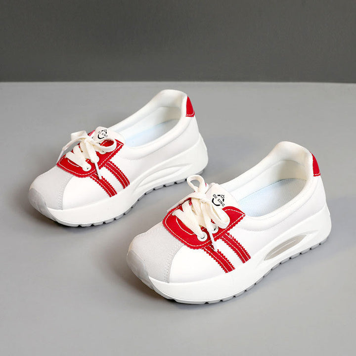 Baskets confortables pour femmes avec tige en matériau respirant et semelle amortissante