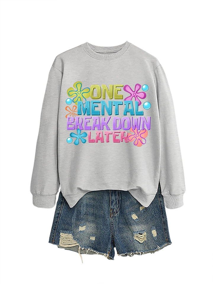 Sweat-shirt pour femmes avec impression créative