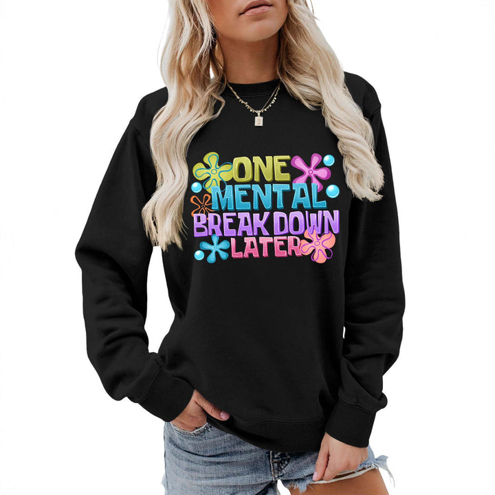 Sweat-shirt pour femmes avec impression créative