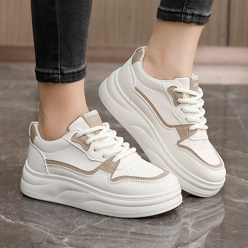 Baskets Sportives Femme avec Semelle Épaisse Tendance et Amortissement Ergonomique