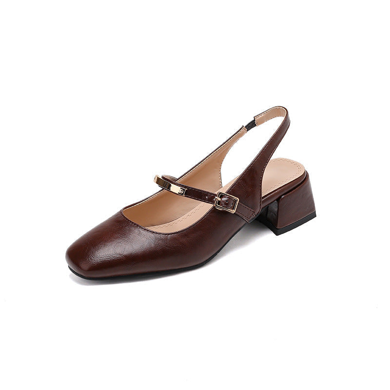 Chaussures Dirndl Mary Jane Classiques Pour Femmes | Talon Bloc Moyen