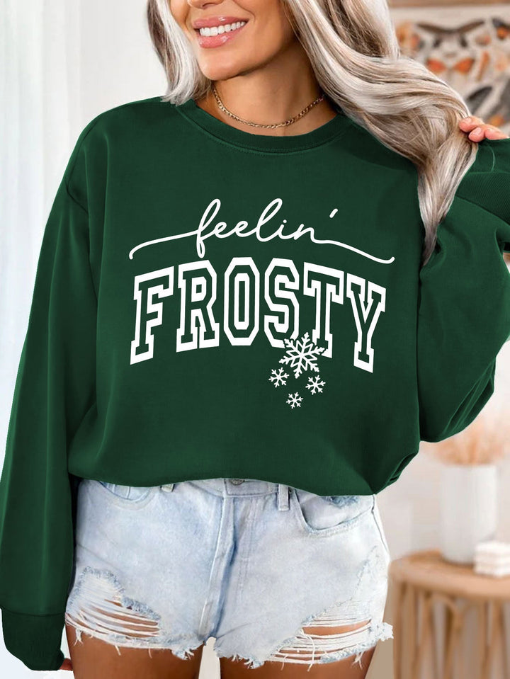 Sweat-shirt pour femmes avec impression graphique
