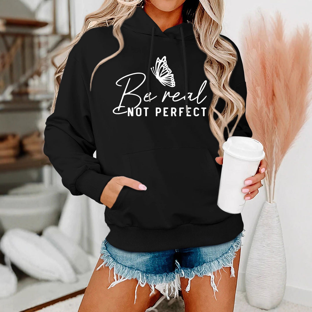 Sweat à capuche pour femmes avec motif créatif et coupe confortable