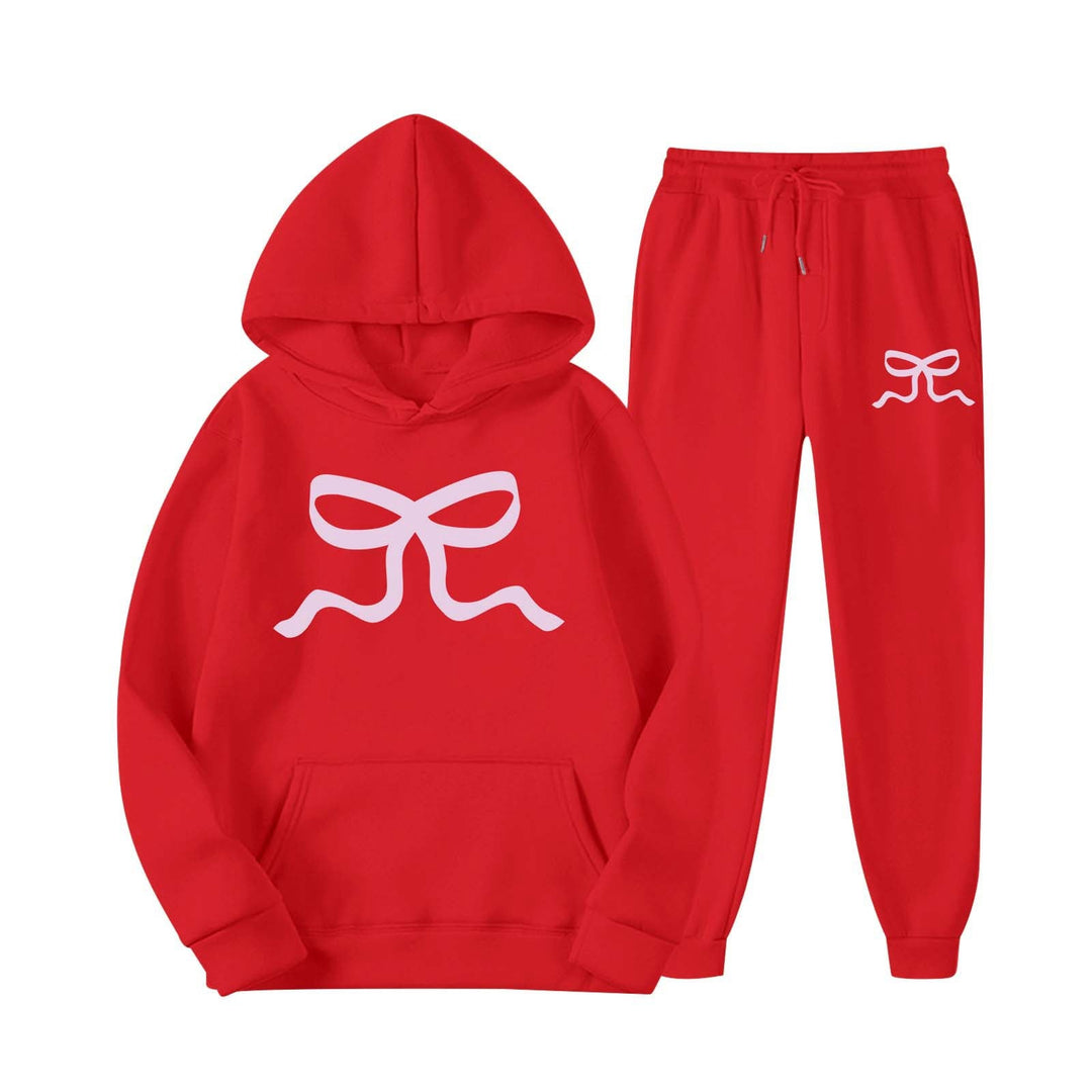 Ensemble décontracté de sweat à capuche et de pantalon de jogging pour femmes