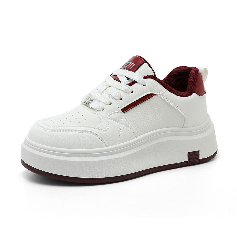 Baskets mode pour femmes avec confort amortissant et semelle plateforme tendance