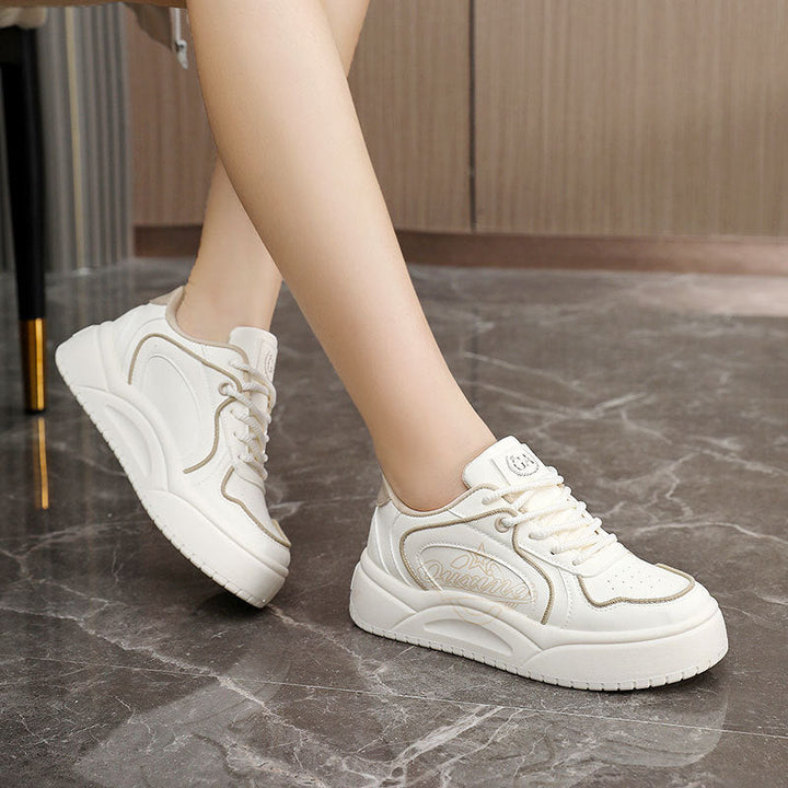 Baskets tendance pour femmes avec design sportif et semelle amortissante