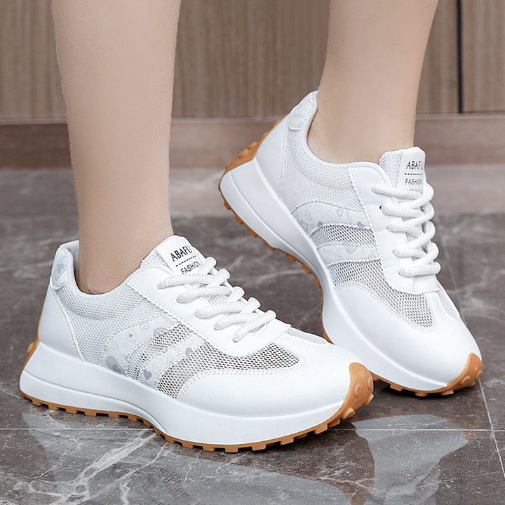 Baskets Sportives Femme avec Tige en Mesh Respirant et Semelle Flexible
